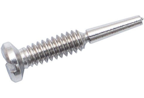 Gleufschroef zilver Ø 1,2 lengte 4,0/7,0 mm