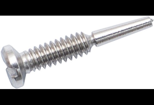 Gleufschroef zilver Ø 1,2 lengte 4,0/7,0 mm
