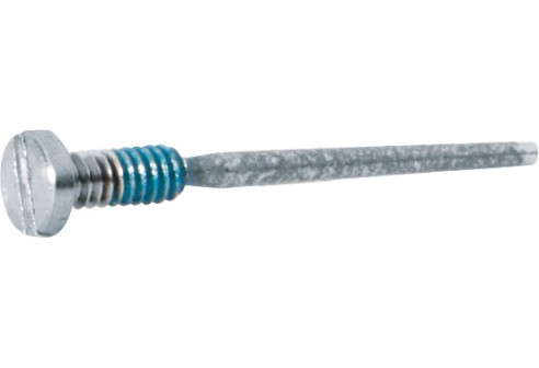 Gleufschroef zilver Tuflock Ø 1,4 lengte 3,5/13,5 mm