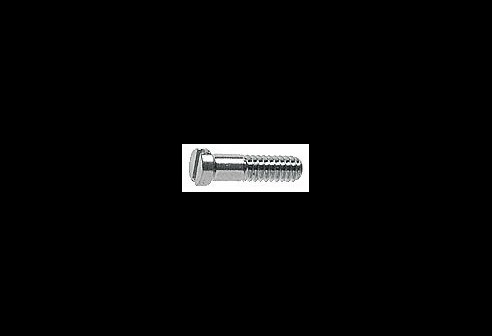 Gleufschroef zilver Ø 1,2 lengte 4,8 mm