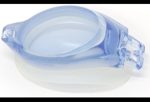 Correctieglas (k) volwassenmodel VIEW, blauw