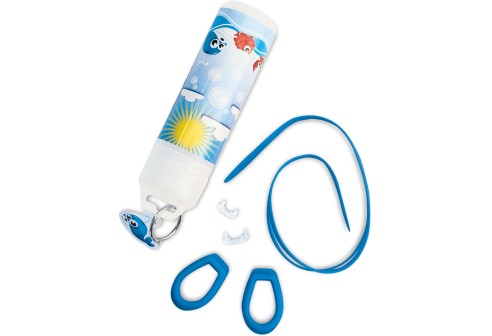 Bouwpakket zwembril kindermodel, blauw