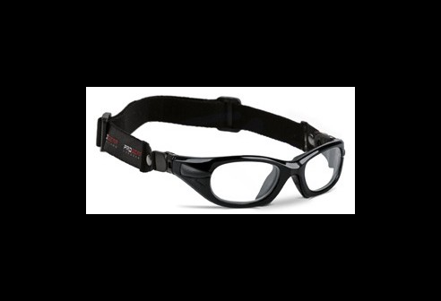 Sportbril Eyeguard met hoofdband - S - Metallic Black

