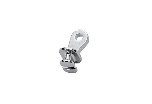 Insmeltscharnieren voorstukdeel gewoon, enkel oog, opening 1,6 mm