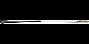Flexveren zilver, scharnier 1,2 mm hoogte 3,5 mm
