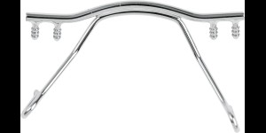 Brug voor glasbrillen zilver