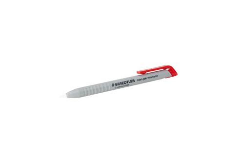 Glasmarkeerstift Grafiet, kleur wit