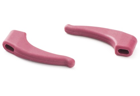 Milo & Me kids antislip oorhaakjes, framboos