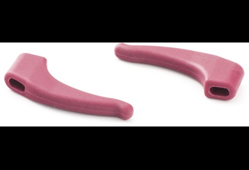 Milo & Me kids antislip oorhaakjes, framboos