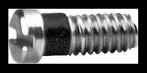 Gleufschroef zilver Ø 1,4 lengte 4,0 mm
