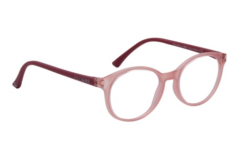 Juno transparant rouge/framboos , maat 43