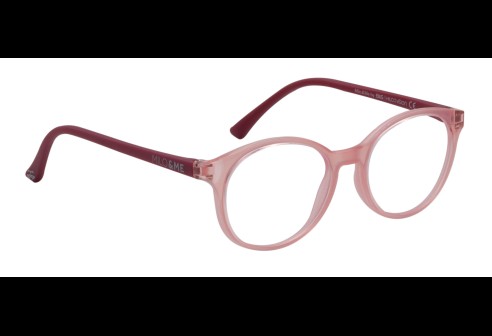 Juno transparant rouge/framboos , maat 43