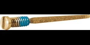 Gleufschroef goud Tuflock Ø 1,5 lengte 4,8/14,8 mm