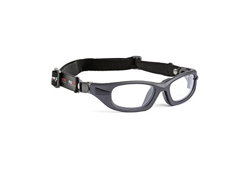 Progear Sportbril met hoofdband - XL - Matt Graphite