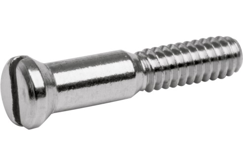 Gleufschroef zilver Ø 1,2 lengte 7,0 mm
