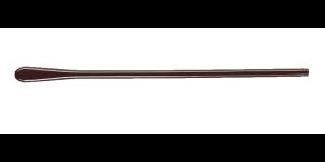 Acetaat oortip bruin Ø 1 mm