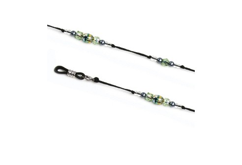 Brilketting Adriana groen, 2 stuks