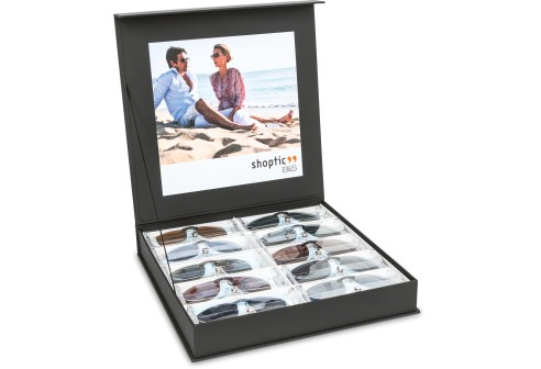 Polarisatie voorhanger assortie 20 stuks in een koffer