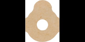 Glasplakkers standaard glazen, type universeel, Ø 24 mm