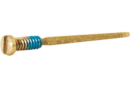 Gleufschroef goud Tuflock Ø 1,2 lengte 4,8/14,8 mm
