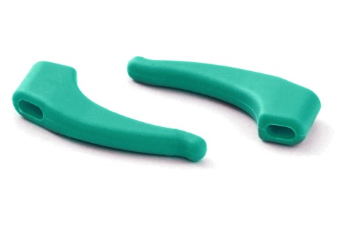 Milo & Me kids antislip oorhaakjes, licht groen
