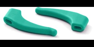 Milo & Me kids antislip oorhaakjes, licht groen