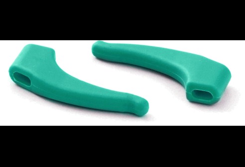 Milo & Me kids antislip oorhaakjes, licht groen