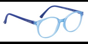 Juno transparant blauw/denim, maat 43