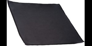 Microvezeldoekje - 20 x 20 - Zwart - Optilux Premium kwaliteit