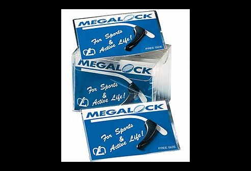 MEGALOCK Oortips, zwart (50 paar)