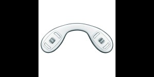 Siliconen zadelpad schroef halfhard 12 x 23,3 mm