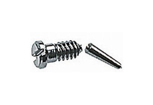Gleufschroef zilver Ø 1,5 lengte 3,5/6,5 mm