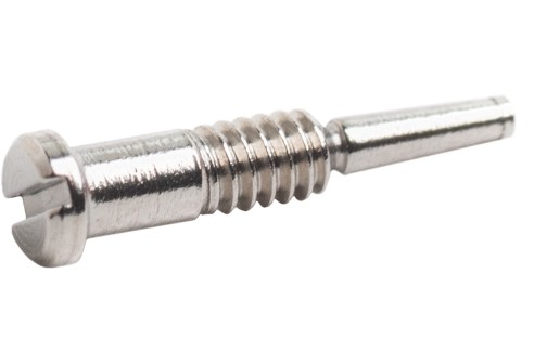 Gleufschroef zilver Ø 1,4 lengte 4,8/7,8 mm