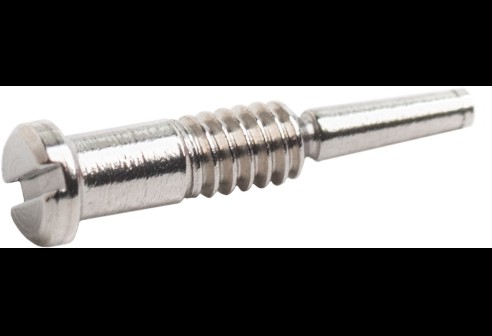 Gleufschroef zilver Ø 1,4 lengte 4,8/7,8 mm