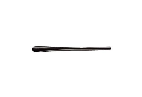 Acetaat oortip symmetrisch zwart Ø 1,6 mm