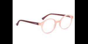 Charly transparant perzik/oud roze, maat 40