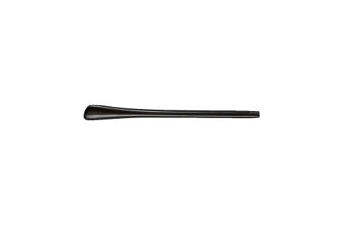 Acetaat oortip zwart Ø 1,25 mm