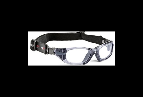 Progear Sportbril met hoofdband - M - Grey Transparant
