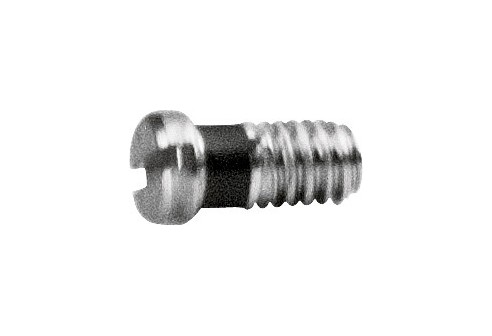 Gleufschroef zilver Ø 1,4 lengte 3,4 mm