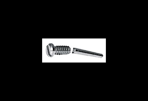 Gleufschroef zilver Ø 1,4 lengte 3,6/10,6 mm