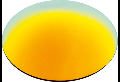 CR39 oranje-verspiegeld polariserend grijs curve 6 dikte 2,0 mm