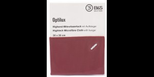 Microvezeldoekje - 30 x 30 - Bordeaux - Optilux Premium kwaliteit