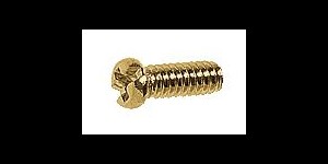 Kruiskopschroef goud Ø 1,4 lengte 4,3 mm