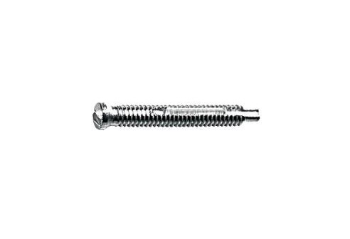 Gleufschroef zilver Ø 1,5 lengte 11,5 mm