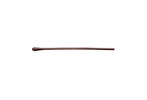Acetaat oortip lang bruin Ø 1,2 mm