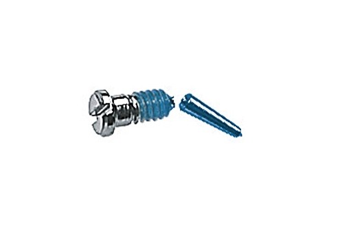 Gleufschroef zilver Tuflock Ø 1,2 lengte 3,5/5,9 mm