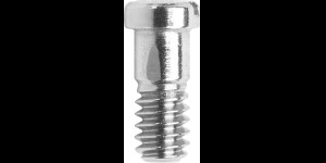 Gleufschroef zilver Ø 1,2 lengte 3,4 mm