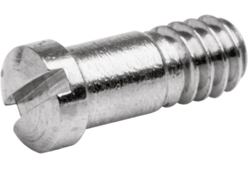 Gleufschroef zilver Ø 1,4 lengte 4,2 mm
