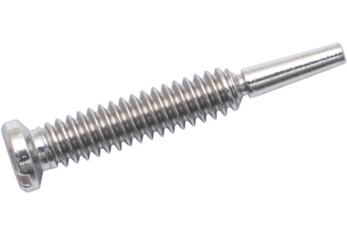 Gleufschroef zilver Ø 1,4 lengte 6,5/9,5 mm