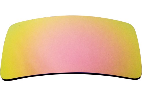 Triacetaat, rose-goud spiegel-coating met polarisatie, 2 stuks